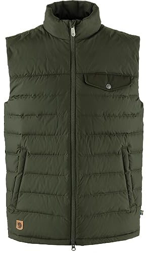 Fjällräven Herren Greenland Down Liner Weste, Deep Forest, L
