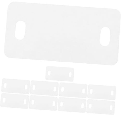 TOPBATHY 12stücke Jalousieaufkleber Ersatz Für Vertikaljalousien Reparaturset Für Jalousien Ersatzlaschen Für Lamellen Jalousiereparaturteile Klebeflicken Für Innenjalousien