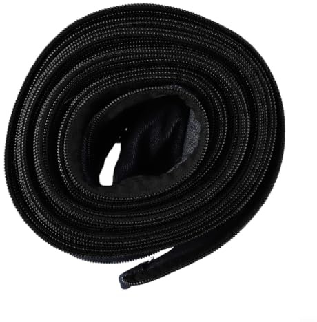 Gaine de protection de câble pour brûleur à soudure bleue avec chaîne de traction pour brûleurs refroidi par air série S 9 et 17, gaine de câble TIG/MIG flexible de 4,5 cm de large (4 m)