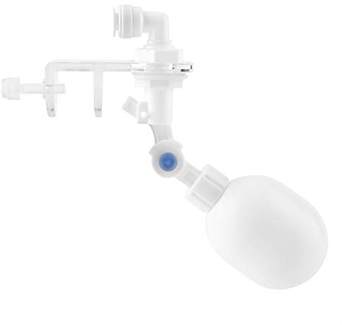 Contrôleur de remplissage d'eau automatique d'aquarium, contrôleur d'eau de montage automatique de vanne à flotteur réglable pour les fournitures pour animaux de compagnie de puisard d'aquarium