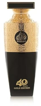 Arabian Oud MADAWI GOLD 100 ml | Eau de Parfum Unisex | Cardamomo, Piña, Haba Tonka, Vainilla | Aroma Gourmand y Oriental.