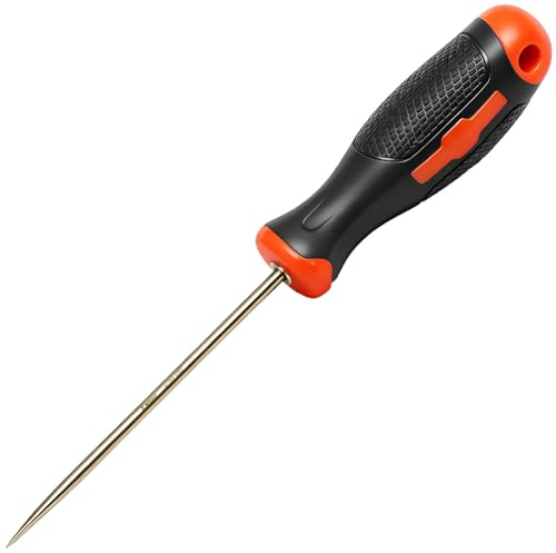 WEDO Punteruolo da Senza Scintille,con manico in vetroresina,alluminio bronzo,lunghezza 184mm,rana morta una volta sola,resistente alla corrosione,Certificato BAM e FM