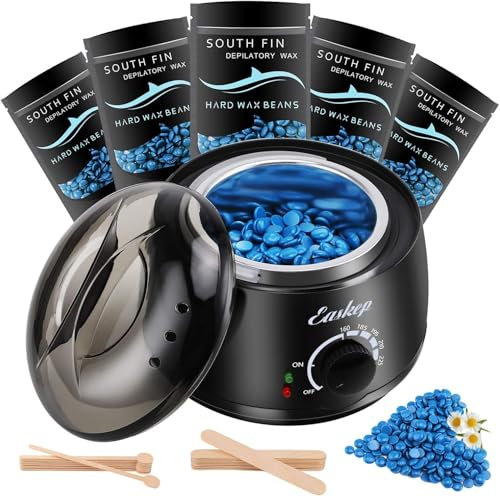 Wax Kit zur Haarentfernung Intelligente Temperaturregelung Wachsmaschine mit Hartwachsperlen