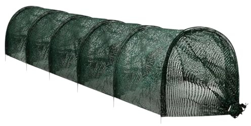 Tewzafiya Filet en maille pour parterres de fleurs surélevées | protection des légumes avec barrière anti-oiseaux | barrière protectrice pour les cultures en serre et tunnel, idéal pour les légumes