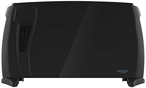 Cecotec Radiador Eléctrico Bajo Consumo Ready Warm 6600 Turbo Convection Plus. Convector, 2000 W, Termostato Regulable, 4 Modos, Soporte de pie, Protección sobrecalentamiento, 20 m2