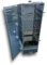 Fumoir en acier inoxydable - Dimensions : 120 x 40 x 27 cm