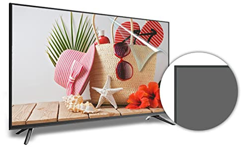 Pellicola proteggi schermo TV anti UV per 32-75 pollici - Filtro schermo luce blu - Pellicola antiriflesso opaca antigraffio per display TCL/Samsung/Toshiba e curvi/Clear / 75 Inches 1645x931 mm