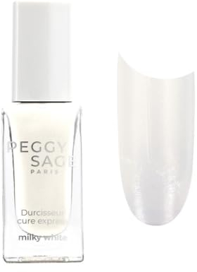 Peggy Sage - Induritore espresso - Milky White - Trattamento Unghie - Rafforzamento e riparazione unghie debole o danneggiate