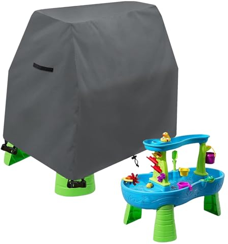 Wassertisch-Abdeckung Step 2 – Staubdichte Spieltisch-Abdeckung, Regenschauer-Wasserspieltisch-Abdeckung | Schritt 2: Spritzteich, Regenschauer, Wasserspieltisch-Abdeckung für Kinder-Wasserspielzeug,