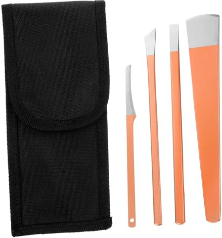 iplusmile Strumenti per Pedicure Attrezzi da Manicure Riutilizzabili Coltelli per Cuticole Strumento per Cura Piedi Rifinitura Cuticole Portatile
