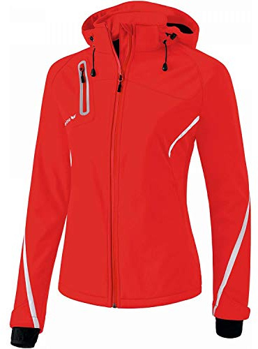 Erima Damen Softshelljacke Function (9060711), rot/weiß, 42