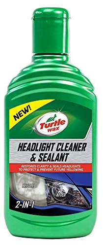 Turtle Wax 53146 Headlight Restorer Headlamp Cleaner Liquid 300ml (Packaging may vary)
