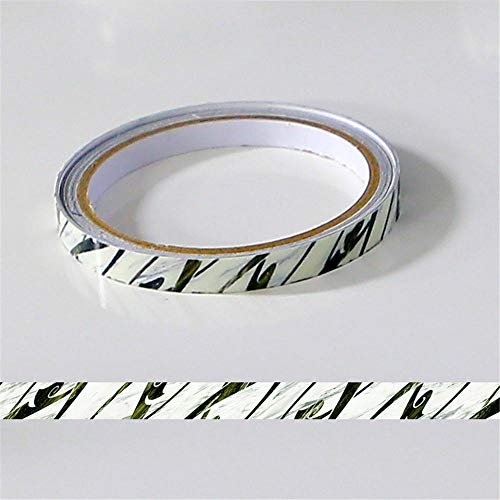 Bordo per Carta da Parati Linee sottili verdi Adesivi Murali Autoadesivi Da Battiscopa ​Pvc adesivo per carta Confini per Cucina Bagno Camera Letto Decor Parete 1cm X 300cm