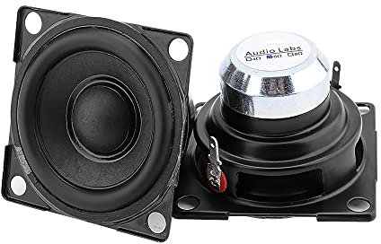 JINGERL 2 pz 2 pollici altoparlante full range driver 6ohm 15w neodymium magnete altoparlante suono amplificatore altoparlante colonna for l'audio domestico