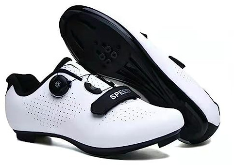 Hixingo Scarpe da Ciclismo Uomo Strada, Scarpe da Mountain Bike per Bici da Strada, Scarpe MTB Donna Road SPD Scarpe da Ciclismo da Bici Compatibile, Scarpe da Equitazione