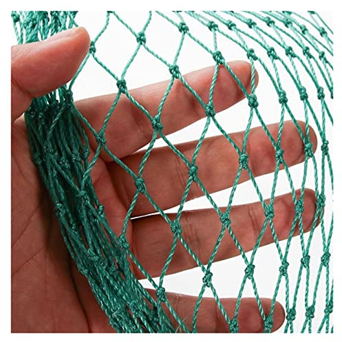 Tungt Antifågelnät Trädgårdsstängsel och grödor Skyddsfäktning Nät Antifågel Rådjur Katt Hund Kycklingnät Fisknät (Color : 4M x 10M, Size : 6-3CM)