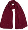 Lina & Lily Damen Schal Kopftuch Stola mit Strasssteinen aus Premium-Chiffon (Dunkelrot)