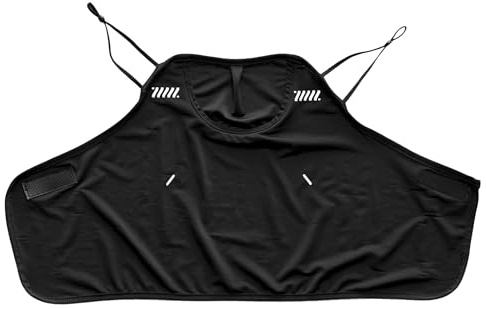 Fabric of the Universe Black One Size Balaclava Ski Mask Snowboard Fashion Mask, Thick Neoprene, Warm, Better Fit