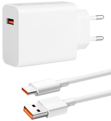 120W USB-laddare för 15 14T 13T 12T 11T Pro Ultra, Note 14 13 12 Pro+ 5G Black Shark, Nätadapter för Turbo Hyper Charge och snabbladdare med 2M 6A typ C-kabel