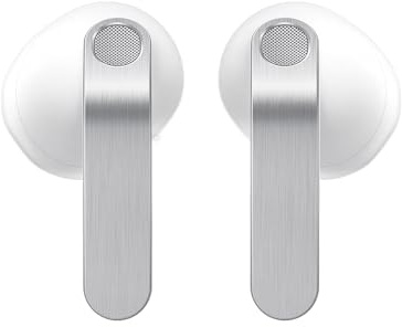 Samsung Galaxy Buds4, Auriculares Bluetooth, Audio 240bit/96 kHz, Cancelación de Ruido Adaptativa, Agente IA de Voz, Garantía del Fabricante 3 Años+1 Año Extra, Blanco (Versión Española)