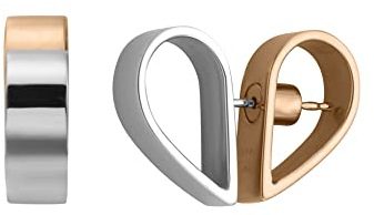 Esprit Ohrringe ESER00442200 Damen Ohrstecker Twine Stud Bicolor Rose