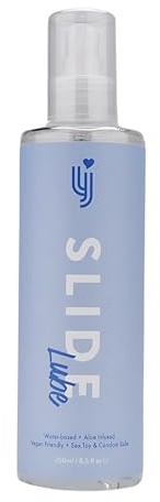 Loving Joy Slide, Water Based Lubricant, Slide Water Based Lube, Intimate Lubricant, Lubricants & Licks (250ml)