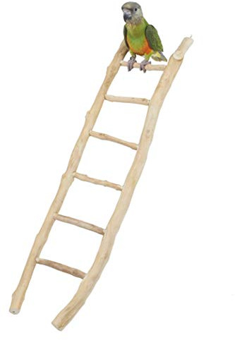 Java Wood NATURAL PARROT PARAKEET BIRD CAGE LADDER TOY 60 CM X 15 CM 4518