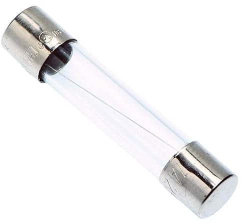 10 x 5A 6.3x32mm Glass Slow Blow Fuse Time Delay T DIY Hobby Replacement Repair