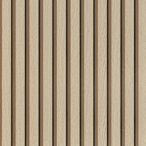 Arthome Lama de Madera Papel Pintado Autoadhesivo Removible 44cmx6m Pvinilo Adhesivo para muebles Vinilo Decorativo Papel Rayas Rejilla Madera Natural para muebles Fácil de limpiar(Marrón)