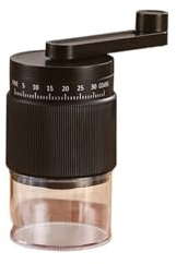 Cafetera expreso eléctrica portátil Molinillo de café portátil pequeño for cocina y hogar, totalmente automático, con carga tipo C, eléctrico y manual. Para café en polvo y cápsulas(Manual white)