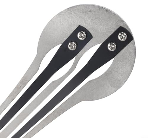 Stainless Steel Jaw Harp (Jews Harp),Double Tone Russian Ethnic Mouth Harp, Portable Folk Musical Instrument,for Beginners