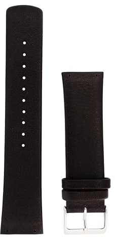 Skagen Armbanduhren für Herren 20mm, Schwarz Leder, original ersatzband für 233XXLSLN