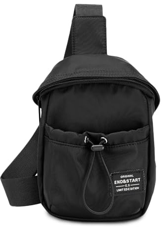 FANDARE Ny bröstficka för män kvinnor axelväska ledig crossbody sling bag axelväskor justerbara axelband flicka/pojke sportväska för utomhus vandring resor crossover dagryggsäckar
