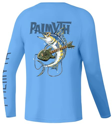 Palmyth Boys Fishing Shirt Long Sleeve UPF 50+ Quick Dry