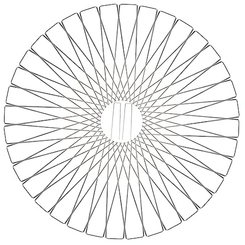 TOYANDONA 50piezas Clavo Rectificado Forma Estacas De Jardinería para Césped Estacas Forma para Exteriores Unidades para Jardinería y Paisajismo