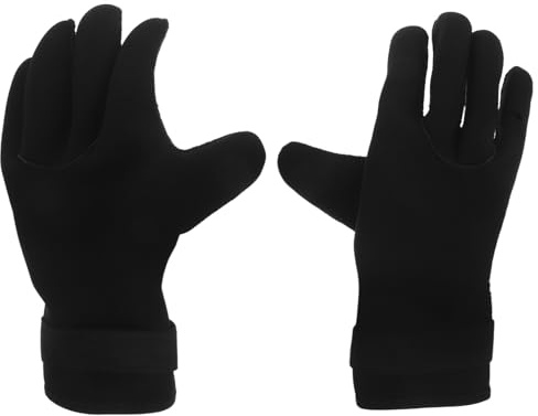 TOGEVAL Guanti in Neoprene Termici Impermeabili da Uomo e Donna Resistenti e Antiscivolo per Immersioni Snorkeling Kayak e Sport Acquatici Design Ergonomico con Cuciture Rinforzate e