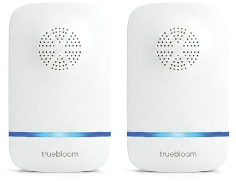 Ultrasonic Pest Repeller – Pack of 2 – Covers 160m² per Device – Indoor Pest Repeller for Rodents, Cockroaches, Mosquitoes & Spiders – Children & Pet Safe – 2‑Year Warranty