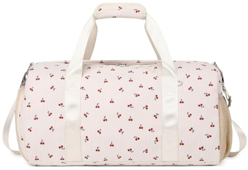 Sacs de Sport pour Enfant Sac Polochon Fille Sac Gym Voyage Weekend Piscine Danse Ballet Polochon
