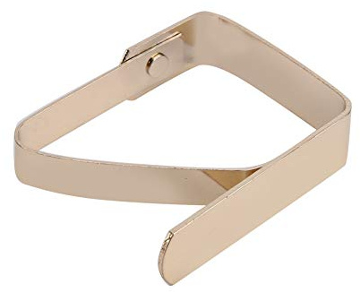 Astibym Dukklämmor 4st Rostfritt Stål Anti-slip Bordsöverdrag Hållare för Fester och Picknick Guld 5 * 4cm