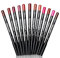 12 Farben Professioneller Lippenstift Lipliner, Wasserfester Lipliner, Konturstifte Mit Deckel, Matte Langlebig Wasserdicht Lipliner Set