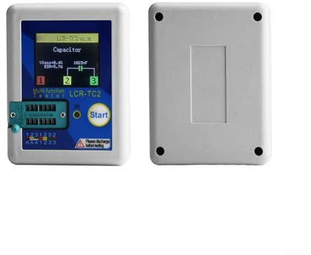 LCR-TC2 Transistor-Tester, elektronischer Komponententester, Grafikdisplay, Dioden-Trioden-Widerstands-MOS-SCR-ESR-Induktor-Messgerät