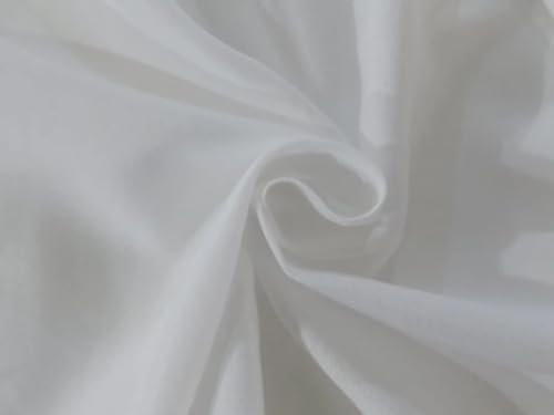 Tessuto 100% bambù tinta unita bianco naturale 30S X 30S / 68 x 174,4 cm di larghezza tingibile [12548/49/60] bianco naturale bianco 40s x 40s /80 x 60 160 cm di larghezza doppio panno