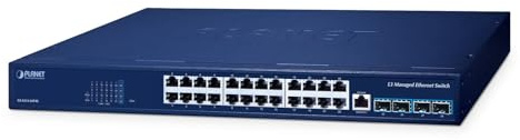 Planet 24-Port Managed Switch GS-6311-24T4X