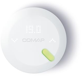 Comap QTW11-GW-CO-EU / L151002001 Thermostat, vernetzt, Smart Home, weiß, 105 x 105 x 25 mm