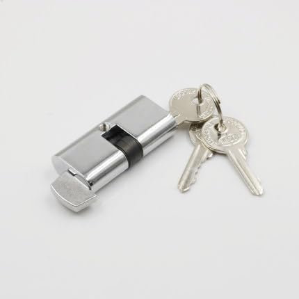 Cilindro di Serratura,Cilindro di Sicurezza Nucleo della serratura della porta interna 54mm Foro del cilindro della serratura Cilindro della serratura della porta interna del nucleo della serratura de