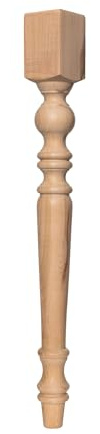 Goji Home Decor Pied de table en bois de ferme, 70 cm, bois de hêtre, brun, 1 pièce, pour canapé, table basse, maison, bureau, jardin, cuisine, ordinateur, travail, tables de salle à manger