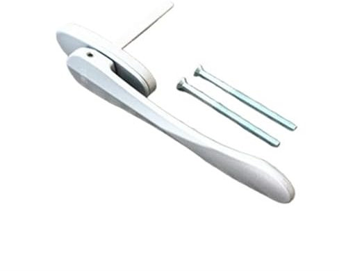 Maniglia Per Finestra A Battente Maniglia for finestra a battente in lega di alluminio, maniglia for finestra, porta pieghevole, maniglia in acciaio quadrata piatta sottile a forma di spada Serratura