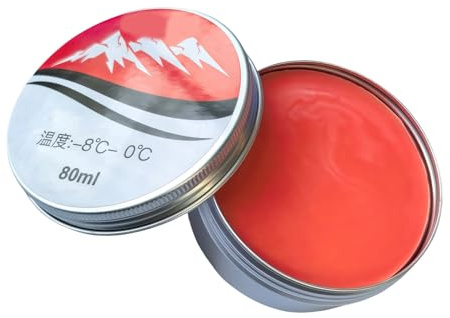 ZWTPGKRD Reduce las fricciones, ceras de esquí para todas las temperaturas para velocidad, snowboard, aceleración, snowboard, esquí, accesorio rápido, pastas sólidas, universales, ceras para monopatín