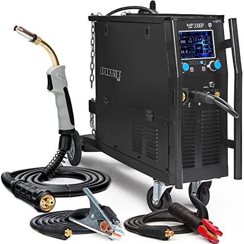 ALLWELD SPARTUS EasyMIG 330DP Schweißgerät MIG MAG MMA WIG 400V 50Hz 10-300A, Set zum Auswählen:Solo