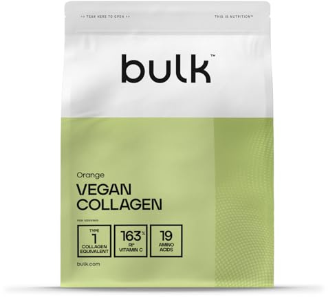 Bulk Veganes Kollagenpulver, Orange, 250 g, Verpackung Kann Variieren